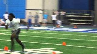 Danny Trevathan 40Yard Dash Attempt 1 [upl. by Chrystel]