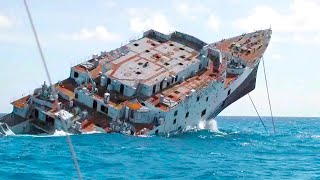 15 Sinking Ships Caught On Camera [upl. by Salomo]