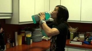 128oz  Gallon Gatorade Chug in 37 Seconds [upl. by Wolford62]