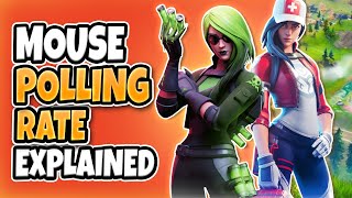 Mouse Polling Rate for Fortnite Explained [upl. by Annohsal]