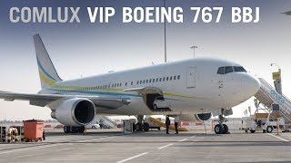 Comlux’s VIP Boeing 767 BBJ Lets You Take Everything With You – AIN [upl. by Matty]