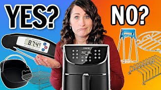 BEST Air Fryer Accessories to Use AND Avoid  How to Use an Air Fryer [upl. by Ainaznat649]