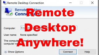 Setup Remote Desktop from Anywhere amp Change Secure RDP Port Access Your PC over the Internet [upl. by Baillie307]