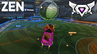 ZEN Rocket League Gameplay 1 HOUR SSL 2v2 [upl. by Ahtibat957]