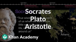 Socrates Plato Aristotle  World History  Khan Academy [upl. by Rehttam858]