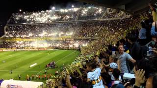 El conmovedor recibimiento a Boca en la Bombonera Superclásico  Sudamericana 2014 [upl. by Yelyk]