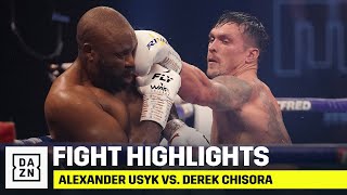 HIGHLIGHTS  Alexander Usyk vs Derek Chisora [upl. by Nnylaehs]