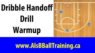 Dribble Hand Off Basketball Drill and Warmup [upl. by Craven]