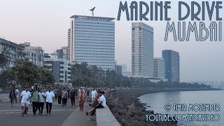 Marine Drive  Mumbai Bombay [upl. by Akedijn644]