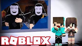 KISAH BOCIL DISERANG PENJAHAT BERTOPENG PALING BERBAHAYA DI ROBLOX [upl. by Atena]