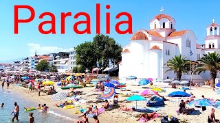 GREECE PARALIA KATERINI VACATION NEW VIDEO FROM CHURCH TO PORT VLOG  3 [upl. by Nahtannoj]