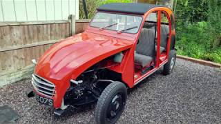 The restoration of a 1978 Citroen 2CV from start to finish [upl. by Ellon]