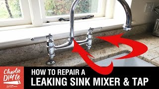 How to Repair A Kitchen Sink Mixer amp Dripping Tap [upl. by Leelah688]