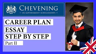 How to write Chevening Essay Career Plan PART 2 [upl. by Aires]