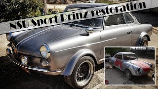 1965 NSU Sport Prinz  Restoration project [upl. by Lussi]