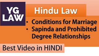 Marriage under Hindu Law  Family Law [upl. by Querida]