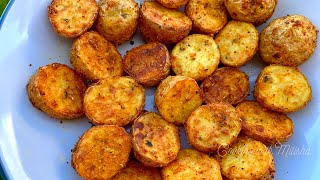 Roasted Potatoes  How To Make Crispy Roasted Potatoes In The Air Fryer [upl. by Vina523]