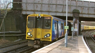 Half an Hour at 216  Birkenhead North Station 1022017  Class 507 508 terminus [upl. by Ycnuahc648]