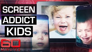 Internet addiction disorder affecting toddlers  60 Minutes Australia [upl. by Murrell178]