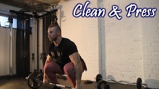 How To Do The Clean amp Press  Tutorial [upl. by Jezabelle974]