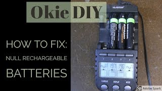 How to Fix Your Amazon Rechargeable Batteries Null Charging [upl. by Ferris]