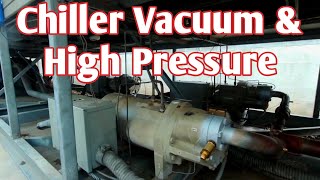 Chiller Repair Vacuum amp High Pressure Alarm Trane RTAA Air Cooled Chiller [upl. by Lacagnia138]