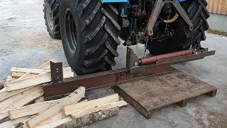 DIY Log Splitter Part 1 [upl. by Euqinamod282]