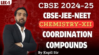 Coordination Compounds  Class 12 Chemistry Chapter 9  CBSEJEENEET  Toppers Cos Academy [upl. by Cattan674]