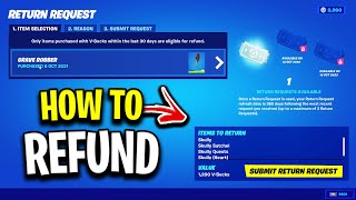 How To Get FREE Refund Request In Fortnite Refund Tickets [upl. by Aramit816]