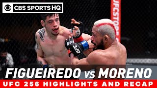 UFC 256 Recap Figueiredo and Moreno fight to a draw in an instant classic  CBS Sports HQ [upl. by Hilde]