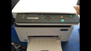 xerox workcentre 3025 wifi setup [upl. by Rona]