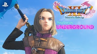 Dragon Quest XI  PS4 Gameplay  PlayStation Underground [upl. by Eissac317]