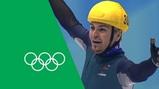 Steven Bradburys Unbelievable Gold Medal Victory  Olympic Rewind [upl. by Hakon]