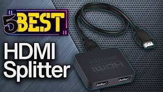 ✅ TOP 5 Best HDMI Splitters Today’s Top Picks [upl. by Donny]