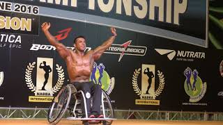 MohamadReza Tabrizi Nouri  2016 NABBA World Championships [upl. by Persis]