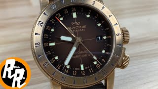 Glycine Airman Bronze GMT gl0166 [upl. by Frangos]