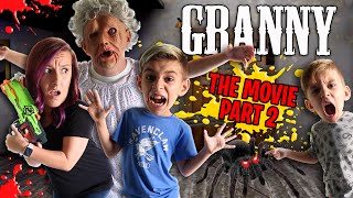 GRANNY THE MOVIE In Real Life Horror Game Part 2 [upl. by Adeys]