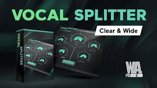 VOCAL SPLITTER Audio Plugin  Clear amp Wide VST  AU  AAX [upl. by Omarr]