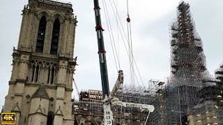 Le chantier de NotreDame de Paris [upl. by Tail]