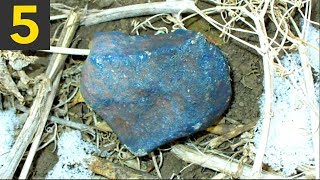 Top 5 Meteorite Fragments People Found [upl. by Ahsikad]