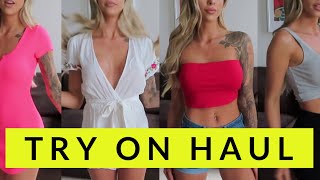 SUMMER TRY ON HAUL What I got at the MALL [upl. by Rozalin914]