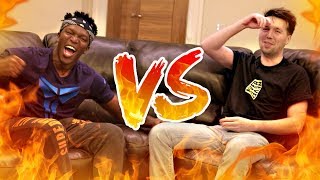 INSULTS MATCH vs KSI [upl. by Nylirem]