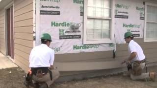 HardiePlank Lap Siding Install Video [upl. by Philomena]