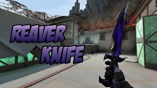 REAVER KNIFE SKIN SHOWCASE REAVER DAGGER  VALORANT REAVER SKINS [upl. by Macmillan]