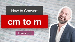 ✅ Convert Cm to M centimeter to meter with example  Part 1 [upl. by Ayt]