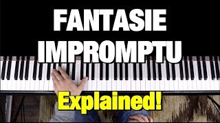 Chopin Fantasie Impromptu Op 66 Piano Tutorial Fantaisie [upl. by Ablem]