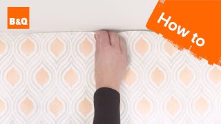 How to hang wallpaper  paste the wall [upl. by Niveb]