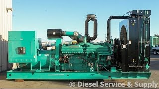 Cummins 1500 kW Standby Diesel Generator– 277480 V Used Genset 87139 [upl. by Osnerol]