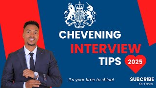 Chevening Scholarship INTERVIEW Tips [upl. by Imorej]