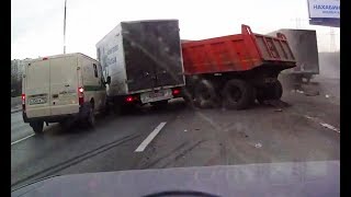 DashCam Russia  Crazy Drivers and Car Crashes 2018 [upl. by Anirehtac]